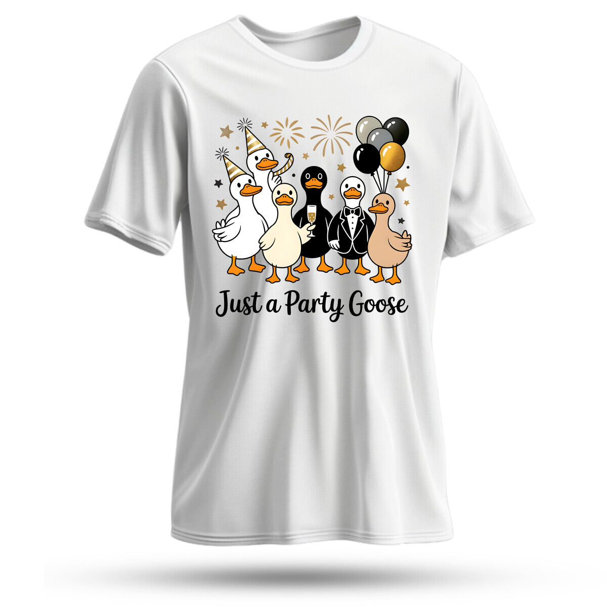 New Year Just a Party Goose