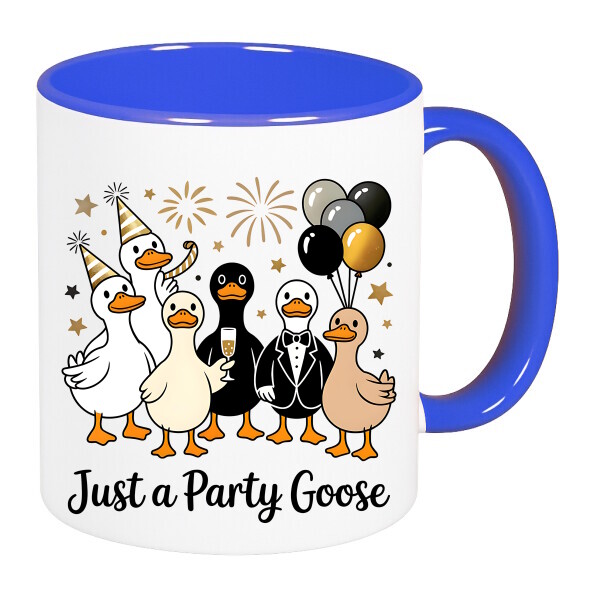 Színes fülű és belsejű bögre