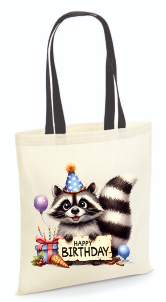 Vászontáska - színes fülű 