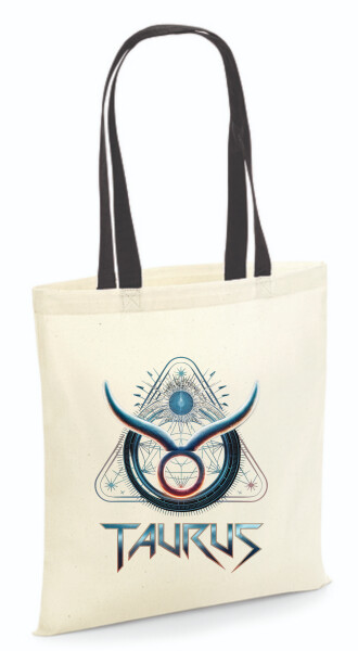 Vászontáska - színes fülű 