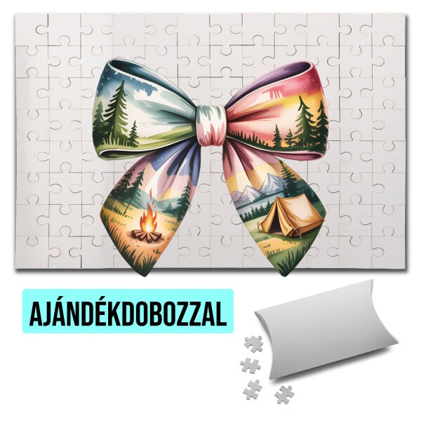 Puzzle - kirakó ajándékdobozzal