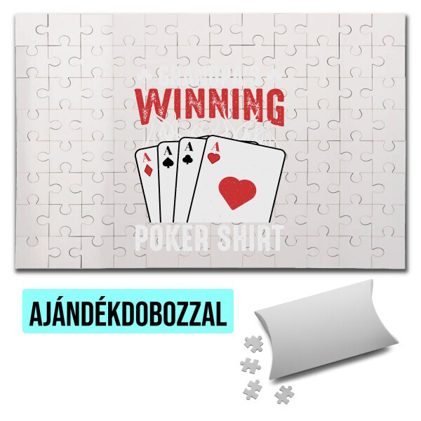 Puzzle - kirakó ajándékdobozzal