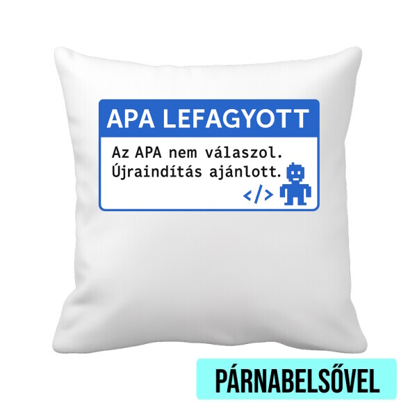 Párnahuzat béléssel