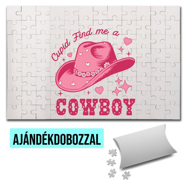 Puzzle - kirakó ajándékdobozzal