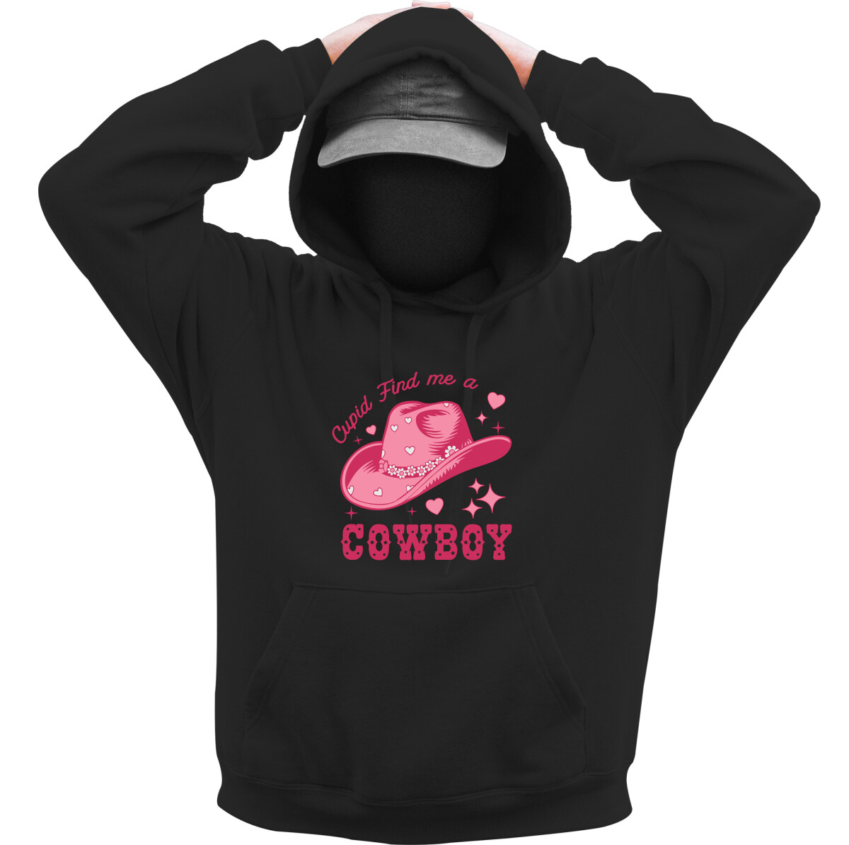 Kapucnis belebújós pulóver