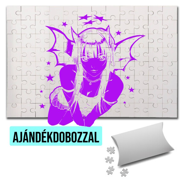 Puzzle - kirakó ajándékdobozzal