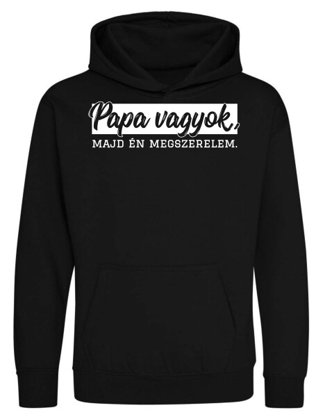 Kapucnis belebújós gyerek pulóver