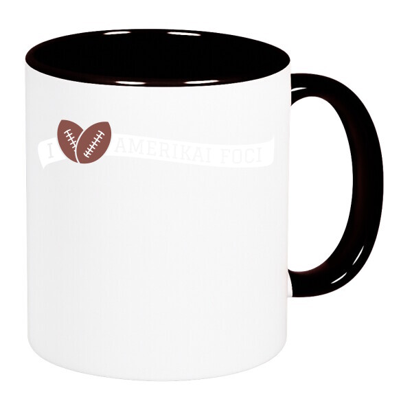 Színes fülű és belsejű bögre