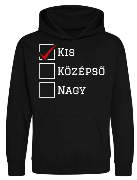 Kapucnis belebújós gyerek pulóver