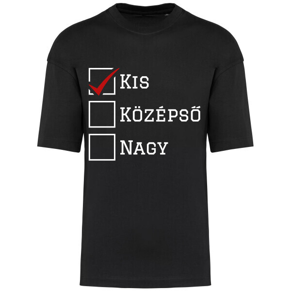 Prémium oversized unisex póló