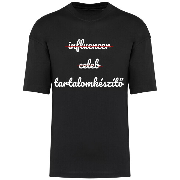 Prémium oversized unisex póló