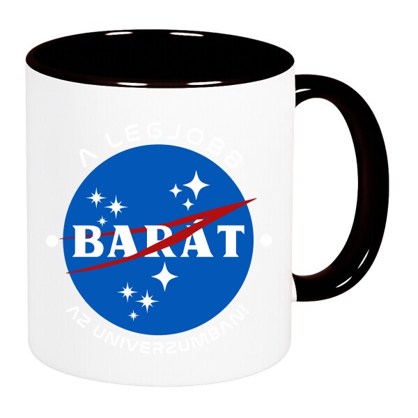 Színes fülű és belsejű bögre