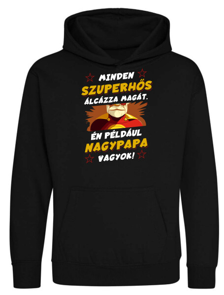 Kapucnis belebújós gyerek pulóver