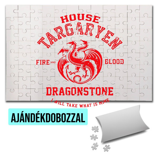 Puzzle - kirakó ajándékdobozzal