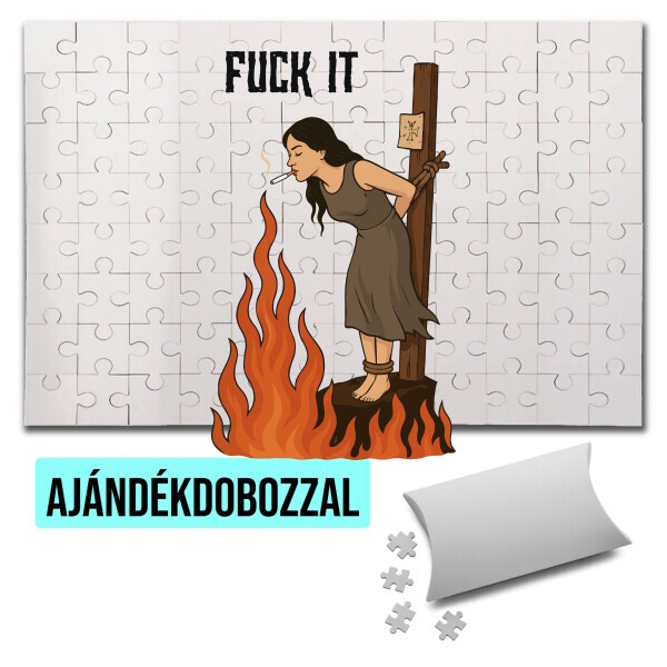 Puzzle - kirakó ajándékdobozzal