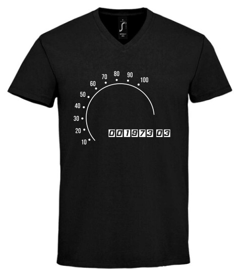 Unisex V nyakú póló