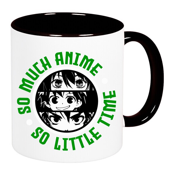 Színes fülű és belsejű bögre