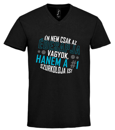 Unisex V nyakú póló