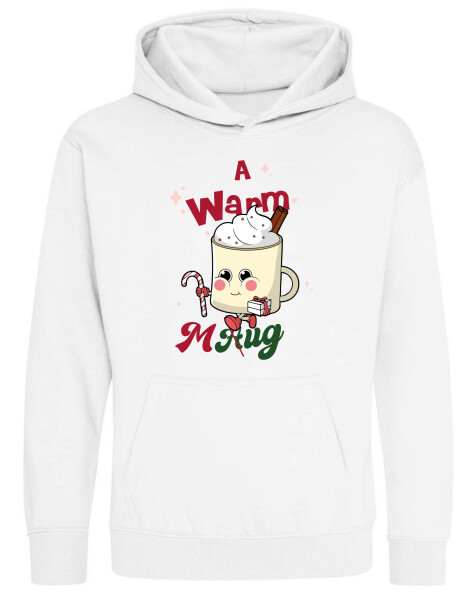 Kapucnis belebújós gyerek pulóver