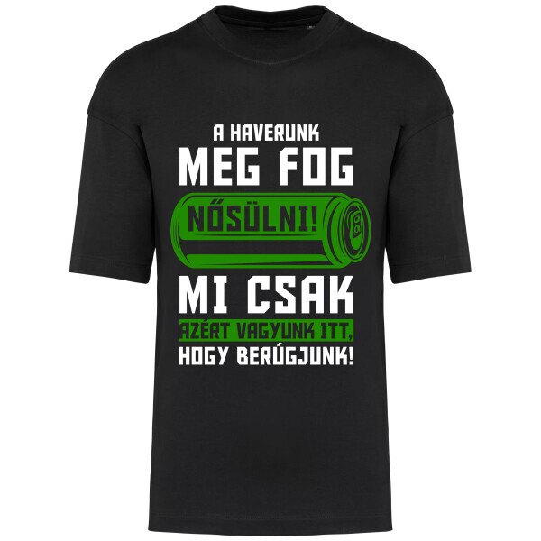 Prémium oversized unisex póló