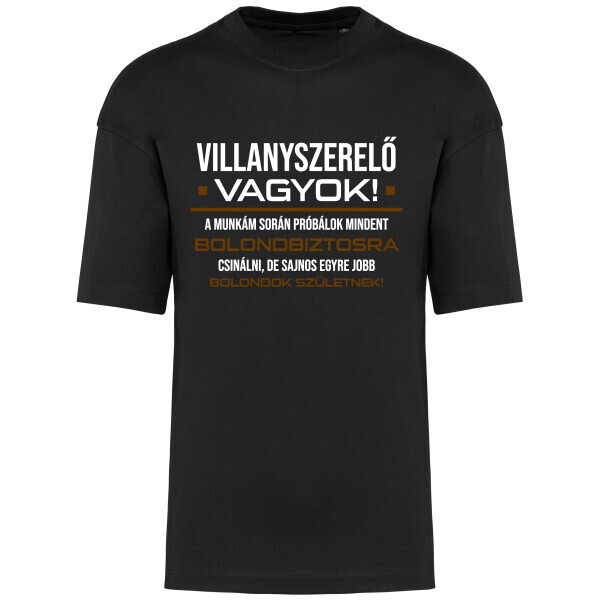 Prémium oversized unisex póló