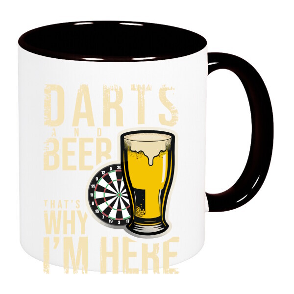 Színes fülű és belsejű bögre