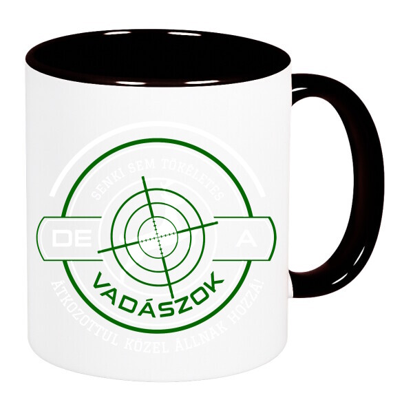 Színes fülű és belsejű bögre