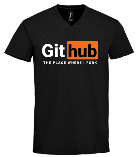 Unisex V nyakú póló