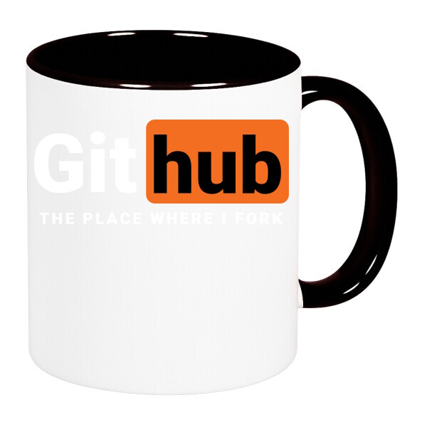 Színes fülű és belsejű bögre