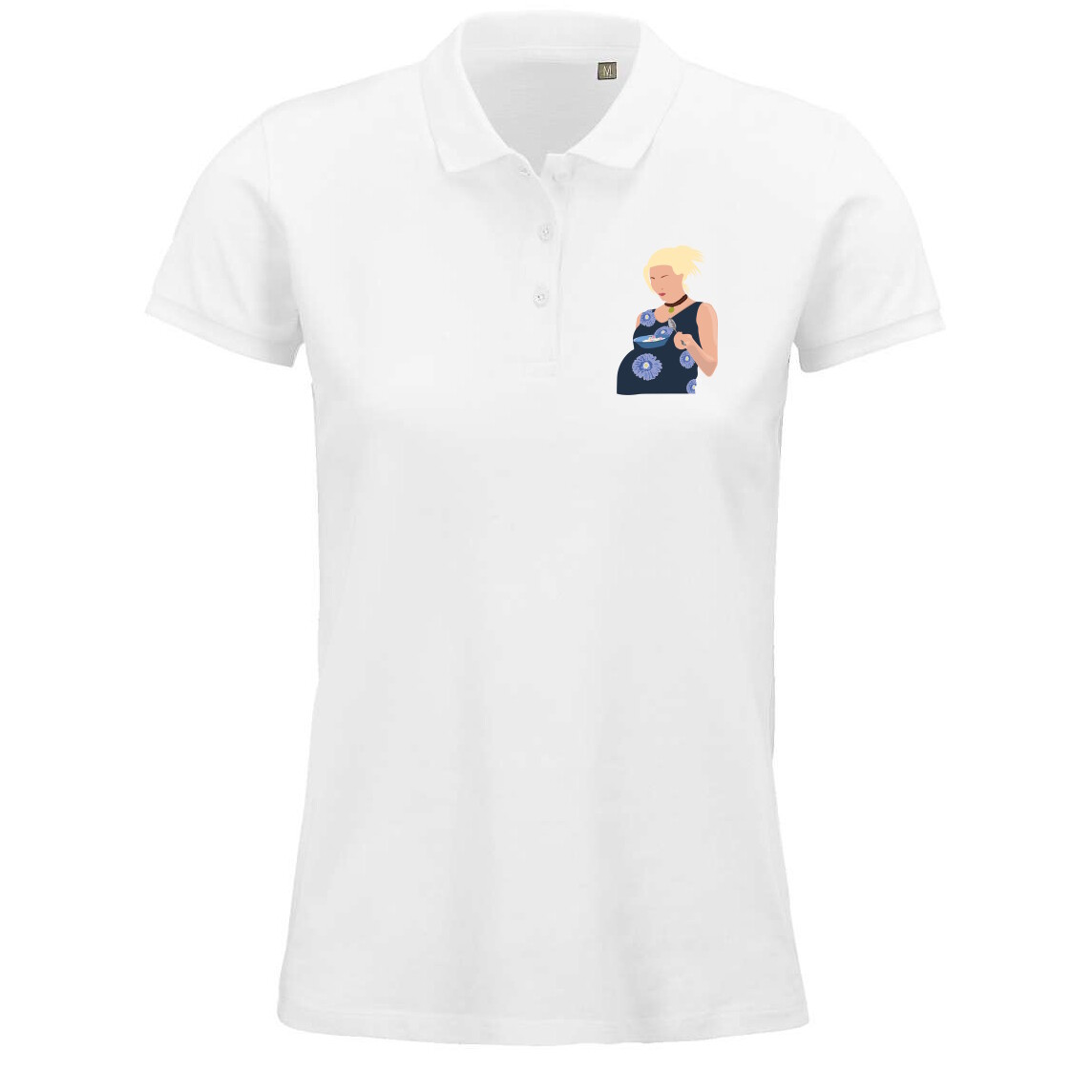 Női galléros póló