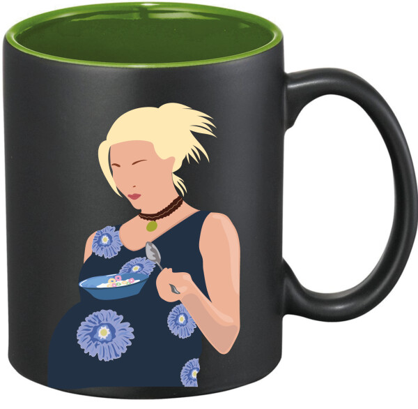 Hőre változó bögre - színes belső