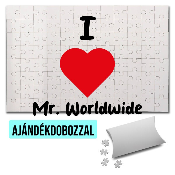 Puzzle - kirakó ajándékdobozzal