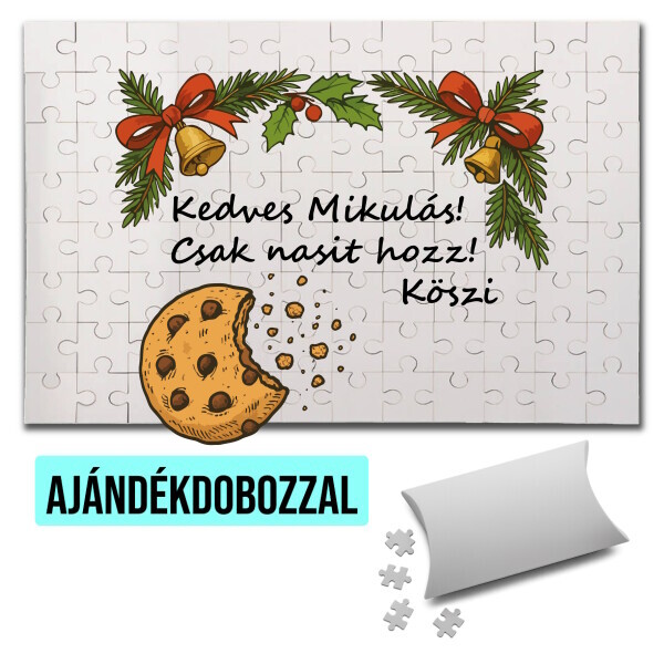 Puzzle - kirakó ajándékdobozzal