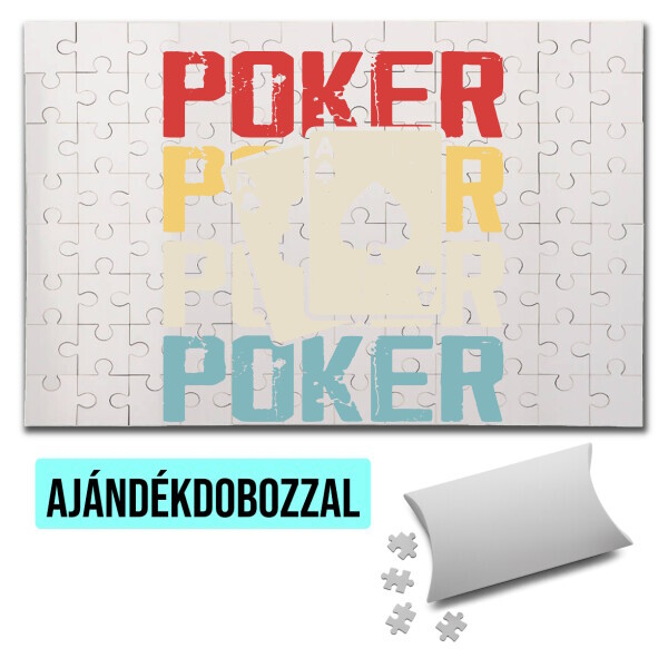 Puzzle - kirakó ajándékdobozzal