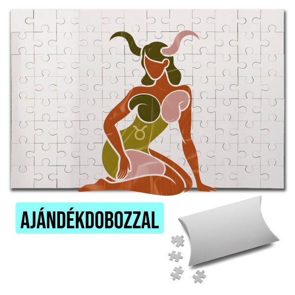 Puzzle - kirakó ajándékdobozzal