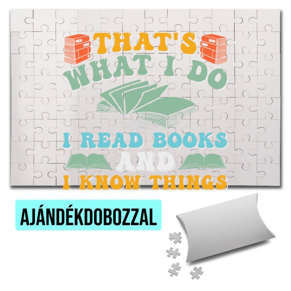 Puzzle - kirakó ajándékdobozzal