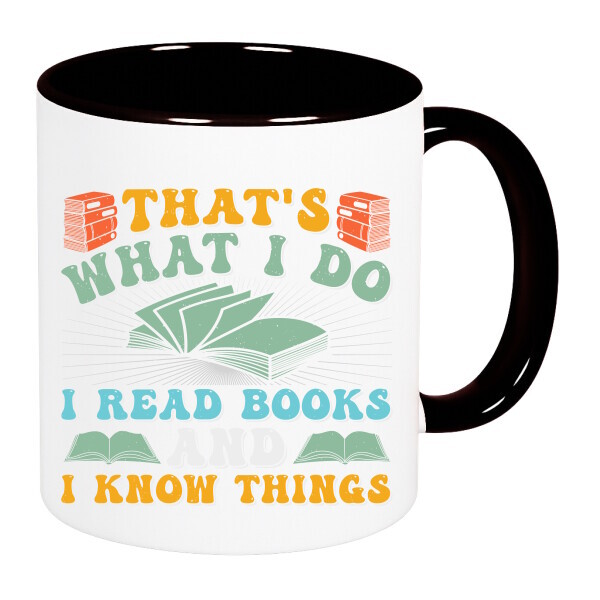 Színes fülű és belsejű bögre