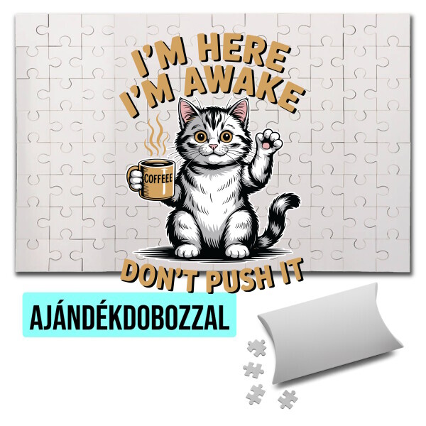 Puzzle - kirakó ajándékdobozzal