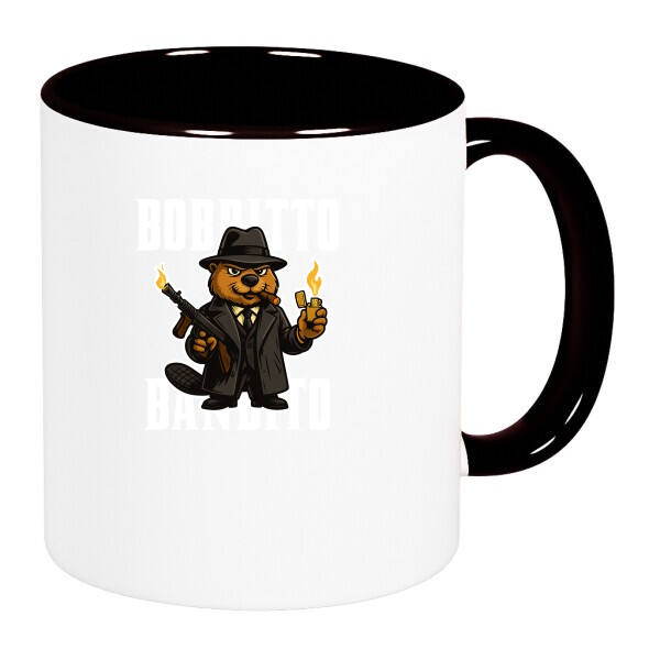 Színes fülű és belsejű bögre