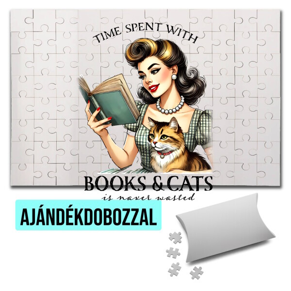 Puzzle - kirakó ajándékdobozzal