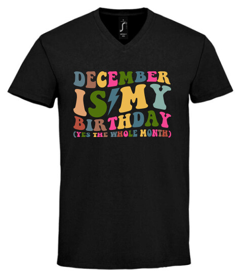 Unisex V nyakú póló