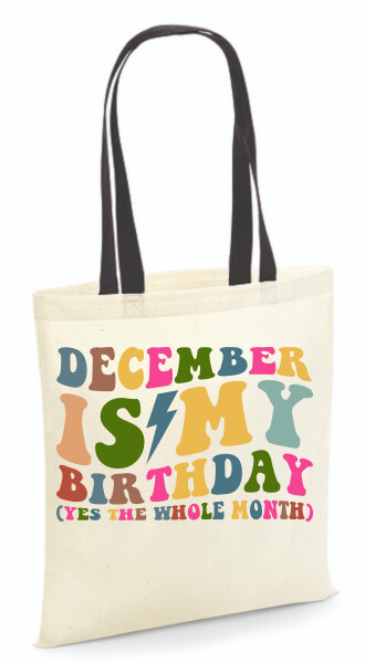 Vászontáska - színes fülű 