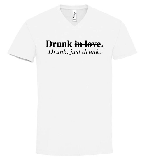 Unisex V nyakú póló