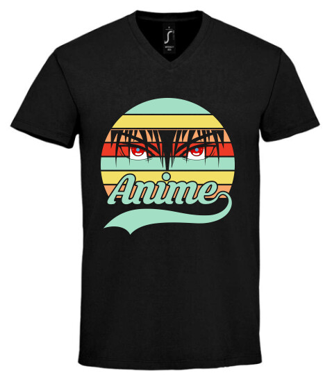 Unisex V nyakú póló