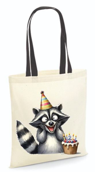 Vászontáska - színes fülű 