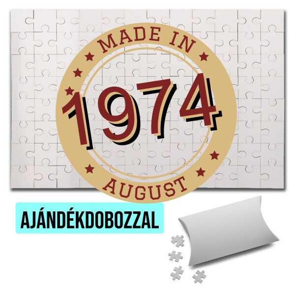 Puzzle - kirakó ajándékdobozzal
