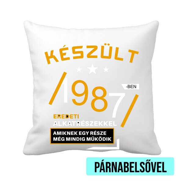 Párnahuzat béléssel