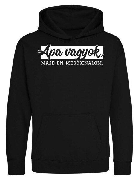 Kapucnis belebújós gyerek pulóver