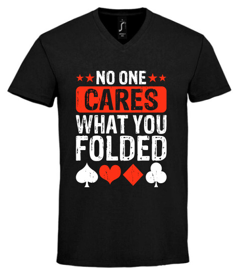 Unisex V nyakú póló