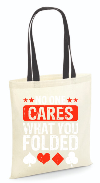 Vászontáska - színes fülű 